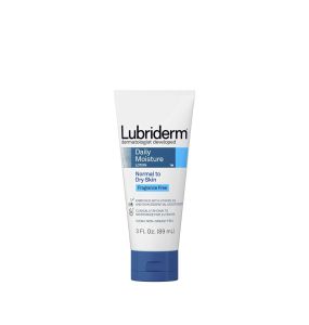 Lubriderm Daily Moisture Body Lotion, Fragrance-Free - 3 Oz