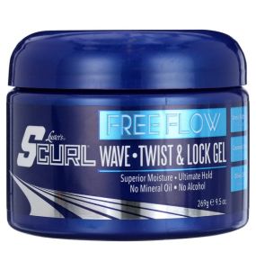 Luster's Scurl Free Flow Moisturizing Twist & Lock Jar Hair Styling Gel - 9.5 Oz