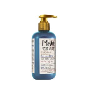 Maui Moisture Nourish & Moisture + Coconut Milk Combing Cream for Dry Curly Hair - 8 Oz 