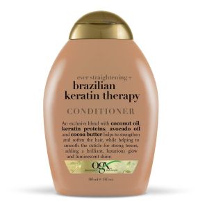 OGX Ever Straightening + Brazilian Keratin Therapy Conditioner - 13 Oz