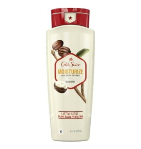 Old Spice Body Wash for Men, Moisturize with Shea Butter - 16 Oz