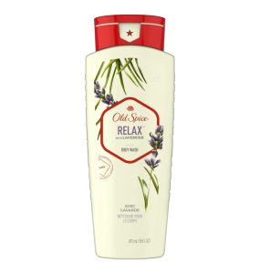 Old Spice Men's Body Wash, Relax with Lavender - 16 Oz