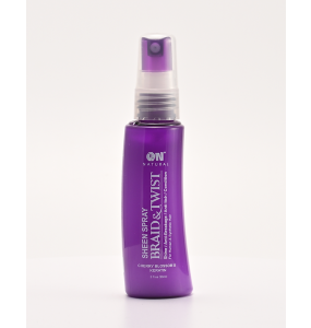 On Natural Sheen Spray Braid & Twist Sheen Spray Cherry Blossom & Keratin - 2 Oz