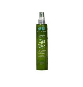 On Natural Curl-N-Wavy Curl Defining Conditioner and Detangler, Avocado - 2 Oz