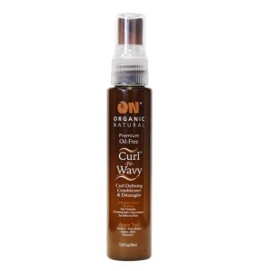 On Natural Curl-N-Wavy Curl Defining Conditioner & Detangler, Argan Tree - 2 Oz