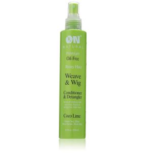 On Natural Premium Oil-free Weave & Wig Spray, Coco Lime - 8 Oz