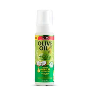 ORS Olive Oil Hold & Shine Wrap/Set Mousse - 7 Oz