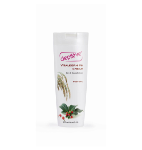 Depileve Vitalderm PH Cream, Rice & Ruscus Extracts	