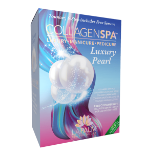La Palm Collagen SPA Luxury Pearl Manicure & Pedicure Kit (6 Steps)	