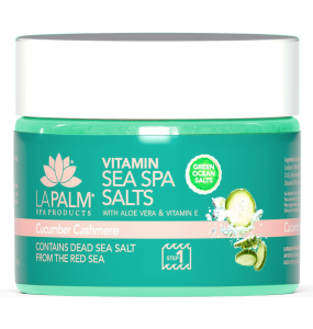 La Palm Vitamin Sea SPA Salts Cucumber Cashmere - 12 Oz
