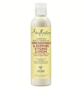 SheaMoisture Jamaican Black Castor Oil, Strengthen & Restore Styling Lotion - 8 Oz