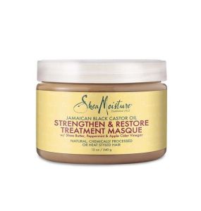 SheaMoisture Jamaican Black Castor Oil Strengthen & Restore Treatment Masque - 12 Oz