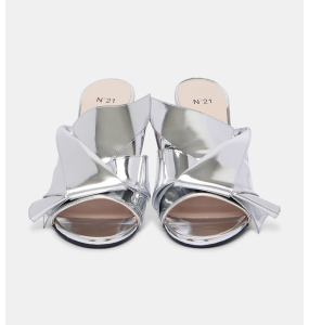 N◦21 Mules Silver 	