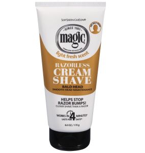SoftSheen-Carson Magic Razorless Cream Shave for Bald Head - 6 Oz