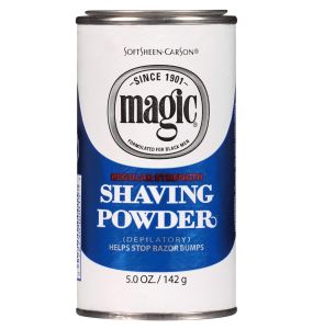 Softsheen-Carson Magic Regular Strength Shaving Powder for Coarse Hair Depilatory - 5 Oz