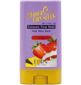 EBIN 24 HOUR EDGE TAMER SLEEK HAIR WAX STICK - 0.53 Oz