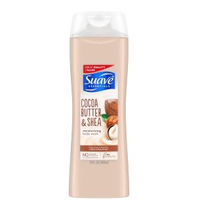 Suave Essentials Creamy Cocoa Butter & Shea Moisturising Body Wash - 15 Oz