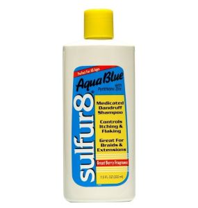 Sulfur8 Aqua Blue Medicated Dandruff Shampoo -7.5 Oz