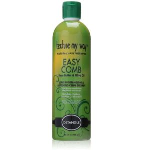 Texture My Way Leave-in Detangling Easy Comb Creme Therapy - 12 Oz