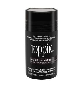 Toppik Hair Building Fibers, Dark Brown - 0.42 Oz