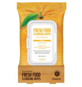 Fresh Food for Skin Cleansing Wipes (Orange) 4PK - 10.22 Oz