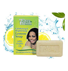 7Days Magic Exfoliating Brightening Lemon Soap	- 2.64 Oz